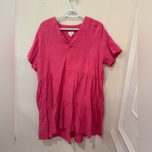 Mudpie | Pink Tunic Dress